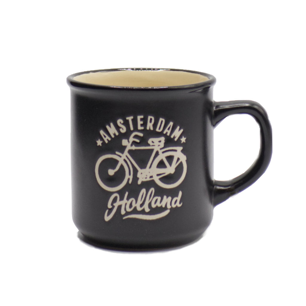 “Amsterdam – Holland” Mok – Zwart Klein