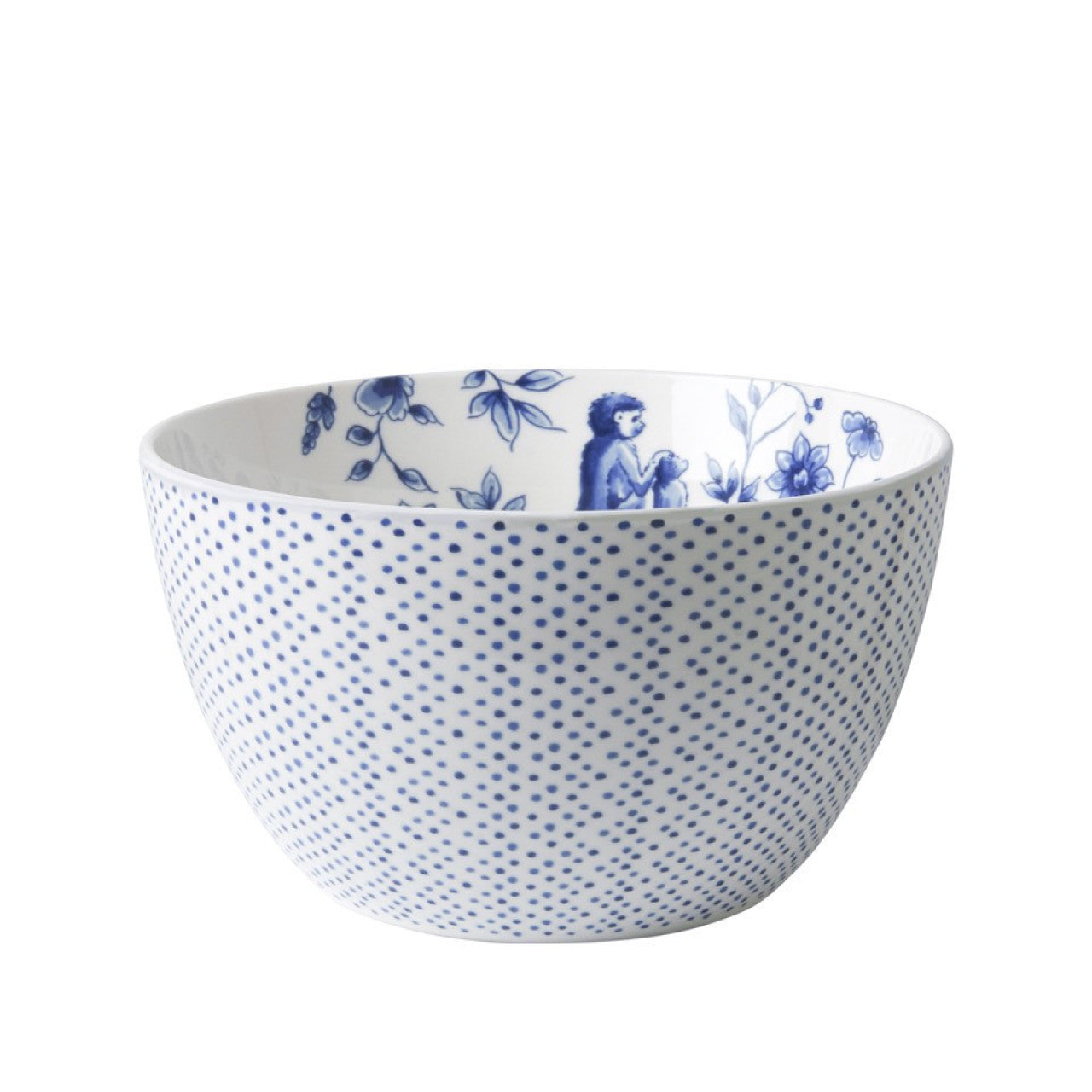 Laat je tafel tot leven komen met deze betoverende soepkom van Janny van der Heijden, versierd met schattige aapjes. Een charmante toevoeging aan elke maaltijd!