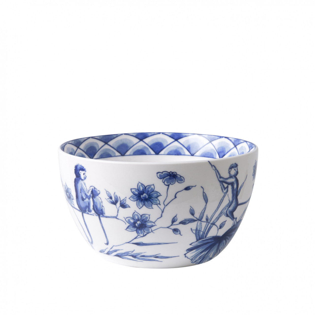 Begin je dag met een glimlach met dit betoverende yoghurtschaaltje uit de collectie van Janny van der Heijden, waarin de schattige aapjes je gezelschap houden tijdens het genieten van een verfrissende kom yoghurt.