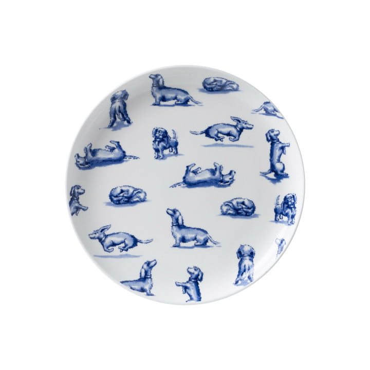 Ontbijtbord Teckel Nhaan 21cm