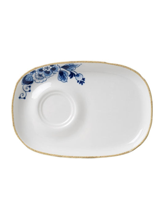 Blauw Bloesem multibordje van porselein met blauw decor