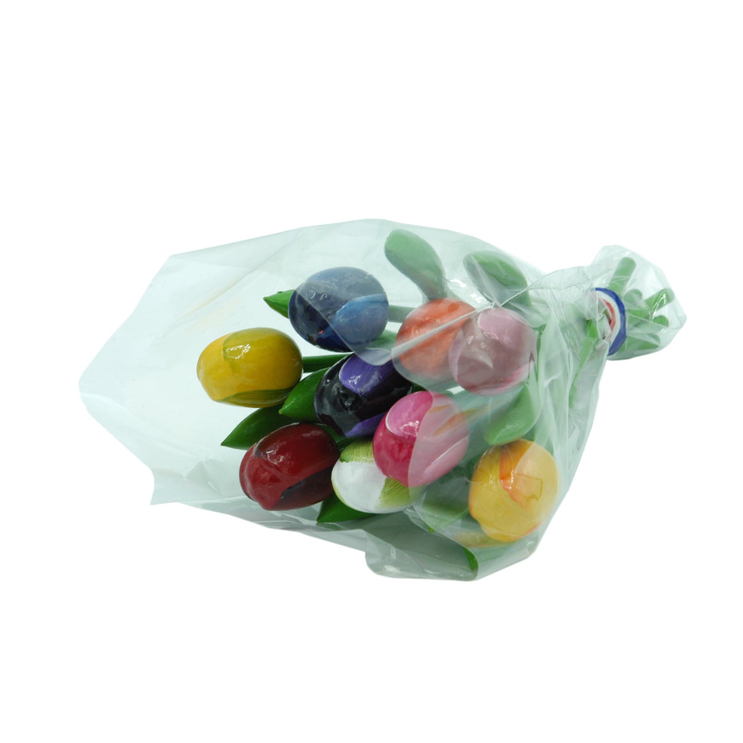 Houten Tulpen Boeket 20cm